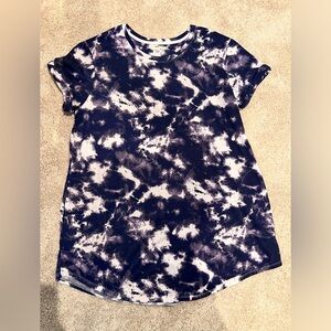 TIE DYE T SHIRT DRESS